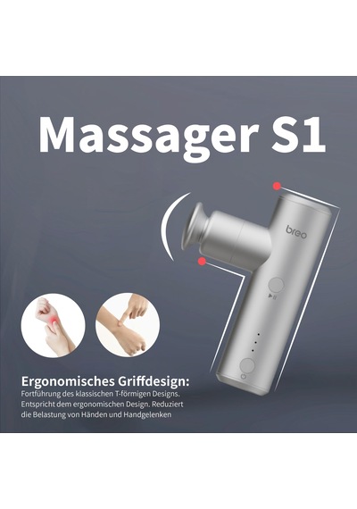 Breo S1 Mini Masaj Tabancası Seti, Taşınabilir Masaj Tabancası Küçük 0,19 Kg Ve 4 Masaj Başlığıyla 4 Kademeli Mini Masaj Tabancası, Sessiz Masaj, Süper Pil Ömrü, Uygun Tabanca Pili Usb Tip C Gümüş Breo S1 Mini Masaj Tabancası Seti, Taşınabilir Masaj Tabancası Küçük 0,19 Kg Ve 4 Masaj Başlığıyla 4 Kademeli Mini Masaj Tabancası, Sessiz Masaj, Süper Pil Ömrü, Uygun Tabanca Pili Usb Tip C Gümüş