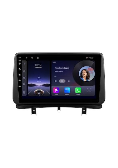 Renault Clio 2006-2012 Android Multimedya Carplay Android Auto Navigasyon Kameralı 4gb Ram 64gb 9"