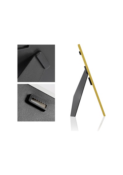Zekupp Metal Fotoğraf Resim Çerçevesi, F1002, 22X15Cm