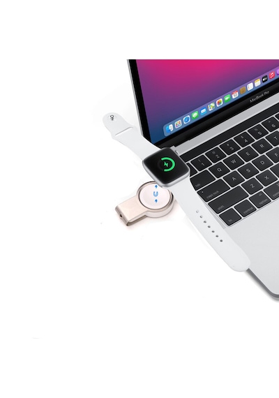 Apple Uyumlu  Watch 10 42/46mm 2in1 Type-c&usb Manyetik Şarj Al2730