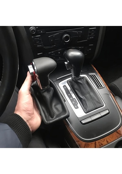 Sunshine011 Audi A3 8p A4 B8 A5 Q5 A6 C6 Deri Krom Vites Topuzu Siyah 4g1713139