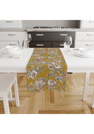 Adawall Colourful Flowers Runner