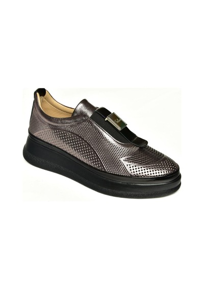 Fox Shoes U555130603 Platin Hakiki Deri Kadın Ayakkabı Platin-hakiki Deri Platin