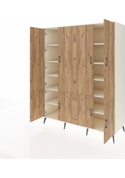 Kronos Gardrop 10 Raflı 8 Kapaklı 176x59x221 Aytaşı-çam/aytaşı Çam/aytaşı Kronos Gardrop 10 Raflı 8 Kapaklı 176x59x221 Aytaşı-çam/aytaşı Çam/aytaşı