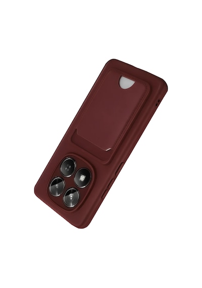 Uryport Xiaomi Redmi Note 15 Pro 5g Kelvin Kartvizitli Silikon - Bordo