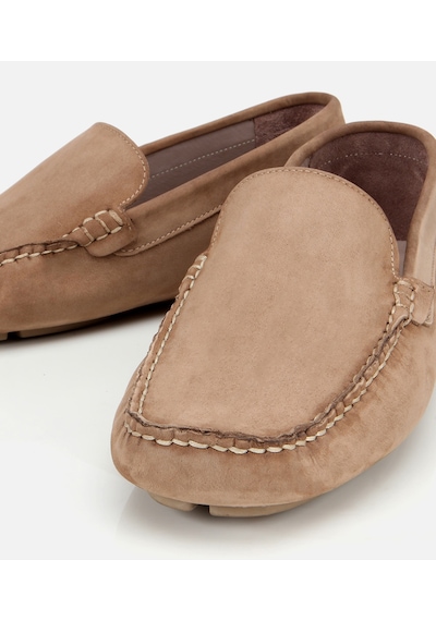 Hotiç Erkek Nubuk Deri Bej Hafif Tabanlı Günlük Loafer 02ayh305550a300 Bej