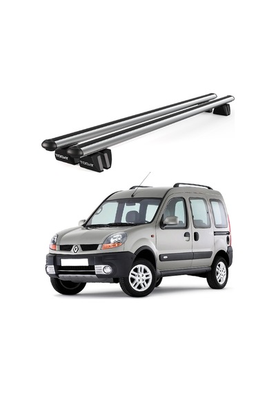 Pençe Renault Kangoo 1997-2007 Uyumlu Gri Ara Atkı 109cm Port Bagaj Tavan Barı