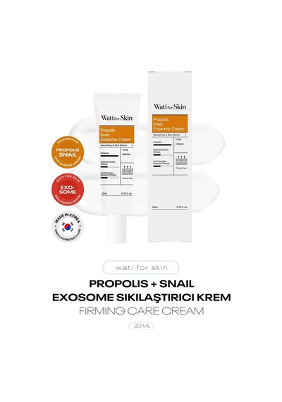 Propolis Ve Salyangoz Özü Eksozome Besleyici Nemlendirici Krem Propolis Snail Exosome