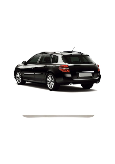 Renault Laguna Uyumlu 2008 Ve Üzeri Krom Bagaj Alt Çıtası Paslanmaz Çelik