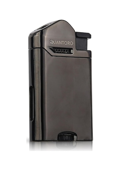 Quantoro Metal Jet Çakmak Ice Black Çok Renkli