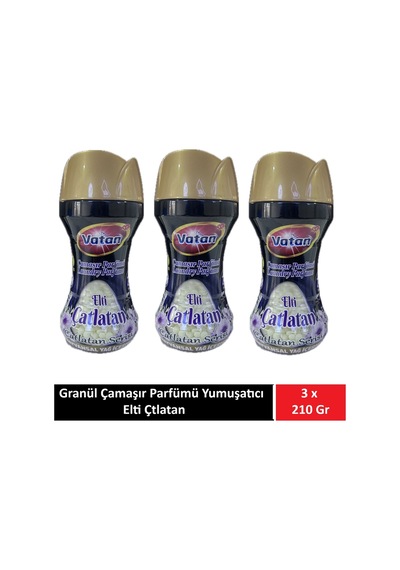 Granül Çamaşır Parfümü Ve Yumuşatıcı Elti Çatlatan 210 Gr X 3 Adet 3'lü Set