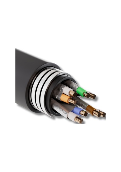 Irenıs 20 Metre Cat6a U/ftp Flexarmor Esnek Çelik Zırh Kablo
