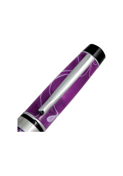 Monteverde Prima Fountain Pen Purple Swirl - B Çok Renkli