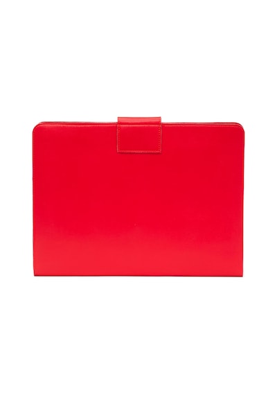 Macbook Air Pro 13.3 -14 İnç Organizer Evrak & Laptop Ve Tablet Çantası kırmızı