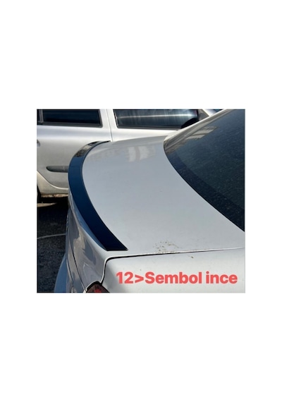 Symbol 2012- İnce Model Boyalı Plastik Spoiler
