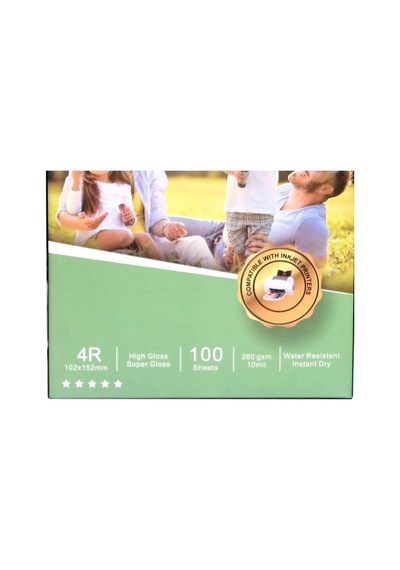 Premium Photo Inkjet Kağıt 10x15cm 260gr High Glossy Parlak