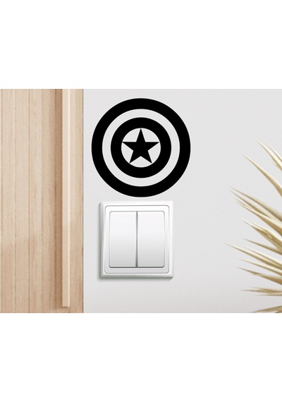 Bk Home Kalkan Logo Tasarımlı Duvar Sticker-1
