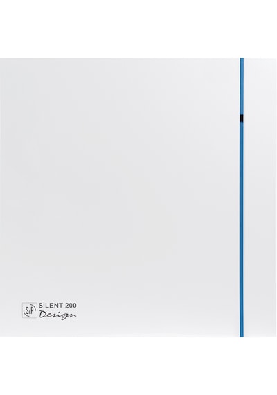 Silent-200 Crz Design Zaman Ayarlı Sessiz Banyo-Wc Fanı