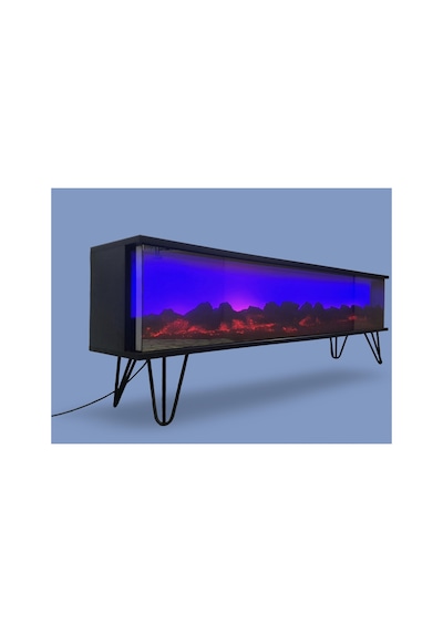 Tv Sehpası Full Şömineli Kumandalı Bluetooth Stereo Ses 6 Modlu Ünite 175 Cm Mdf Metal Ayak Siyah Ve Siyah Siyah Ve Siyah Tv Sehpası Full Şömineli Kumandalı Bluetooth Stereo Ses 6 Modlu Ünite 175 Cm Mdf Metal Ayak Siyah Ve Siyah Siyah Ve Siyah