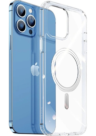 Dux Ducis Clin Mag Series İphone 12 Pro Max 6.7 Magsafe Uyumlu Manyetik Silikon Kılıf- 5775 Çok Renkli