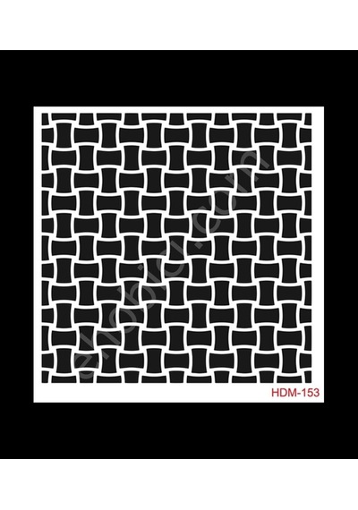 Hdm153 Cadence Home Dekor Stencil 25X25