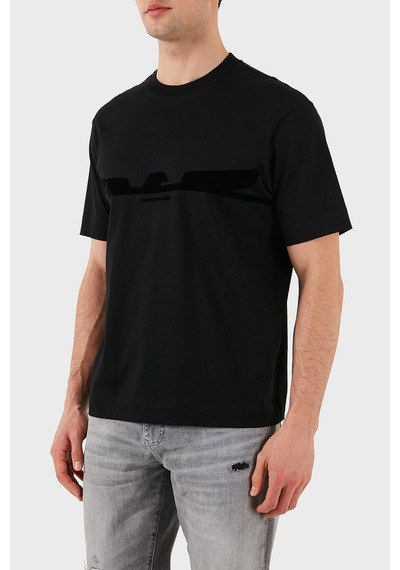 Emporio Armani Erkek T Shirt Em001015 Af13669 Uc001 Siyah Siyah