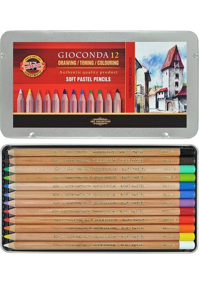 Koh-I-Noor Gioconda 12 Renk Pastel Kalem Seti