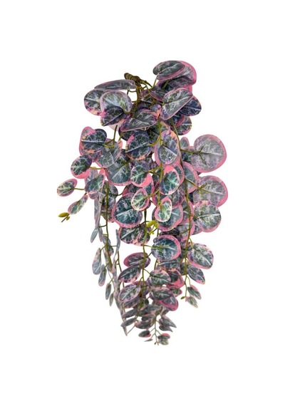 Yapay Çiçek Sarkan Lüx Okaliptus Pembe Rengi Yapay Sarmaşık 60 25cm