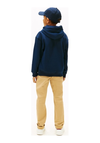 Tommy Hilfiger Lacivert Erkek Çocuk Baskılı Sweatshirt Kb0kb10028c1g Çok Renkli
