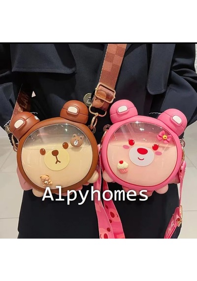Alpyhomes Ayıcık Çanta Matara Suluk Diğer