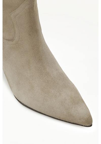 Nine West Normıa2 5pr Vizon Kadın Topuklu Bot 000000000102036849 Vizon