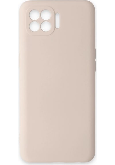 Cosmotex 8683140330897 Newface Oppo Reno 4 Lite Kılıf Nano İçi Kadife Silikon - Pudra