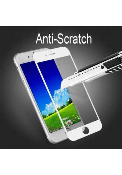 Apple Uyumlu   iPhone 6 Plus / 7 Plus / 8 Plus Siyah Seramik Nano Kırılmayan Cam Ekran Koruyucu