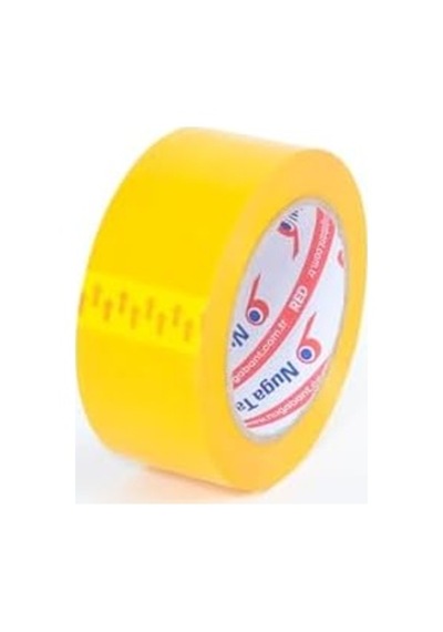 45 Mm X 100 Mt Sarı Koli Bandı 6 Adet 1