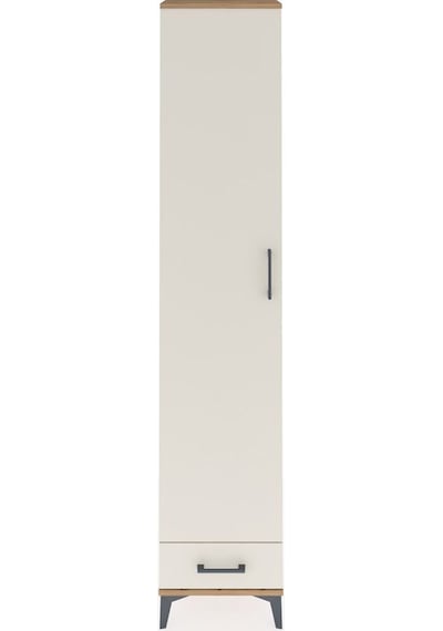 Arges Dolap 5 Raflı Tek Çekmeceli Tek Kapaklı 44x30x221 Çam-a... Çam