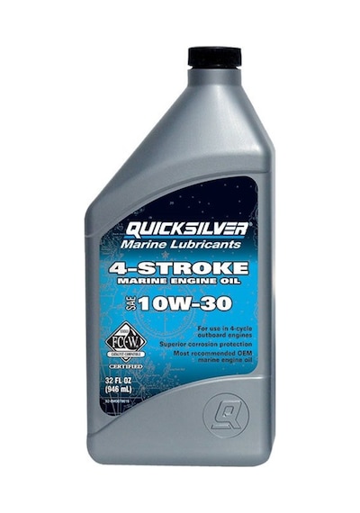 Quicksilver 4 Zamanlı Deniz Motor Yağı 10w-30 1 L