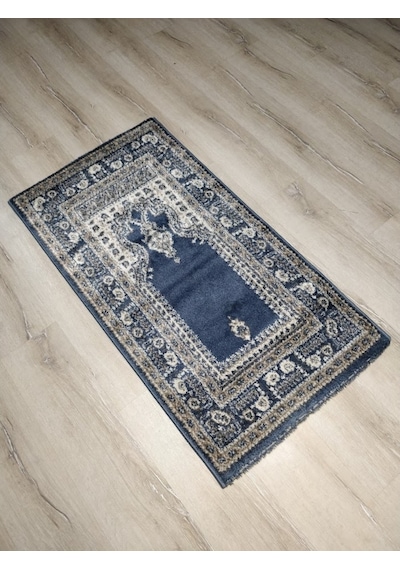 3 Adet Halı Sarayı Sihir Namazlık Seccade Nm012 Mavi 60X115Cm