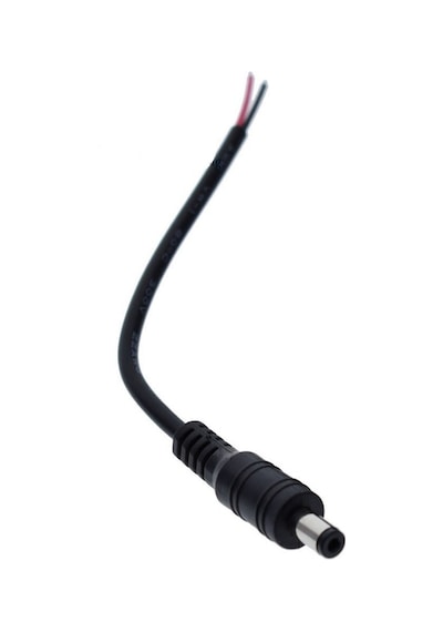5.5Mm X 2.1Mm 15Cm Erkek Adaptör Kablosu 22Awg 36V 3A Besleme