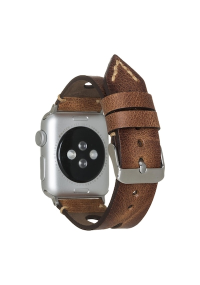 Bouletta Apple Uyumlu  Watch Deri Kordon 42-44-45 MM Taba