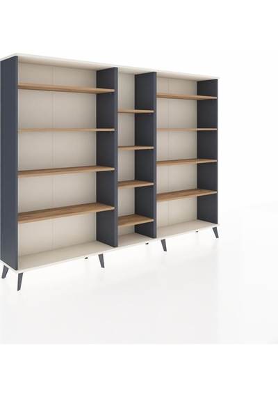 Arges Dolap 11 Raflı 220x30x163 Antrasit-aytaşı/çam Aytası/atlas Çam - Antrasıt Arges Dolap 11 Raflı 220x30x163 Antrasit-aytaşı/çam Aytası/atlas Çam - Antrasıt
