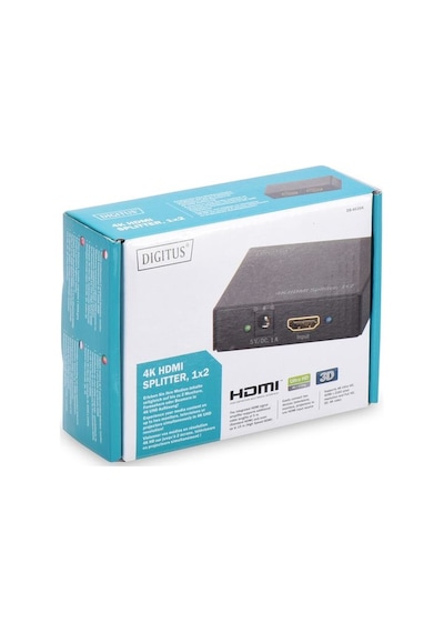 Dıgıtus Ds-46304 4K Hdmı Dağıtıcısı 1X2. Supports 4K2K.3D Video F