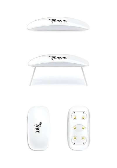 Jel - Protez Tınak - Kalıcı Oje Kurutucu Uv Led Lamba - Beyaz