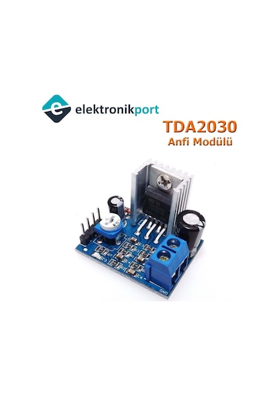 Elektronikport-Tda2030A 18W Anfi Kiti 6‐12V Ses Yükseltici Digital Amplifier Bo