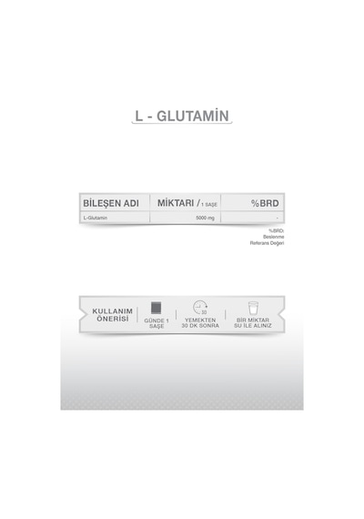 Goodday Pure L-Glutamin 30 Saşe