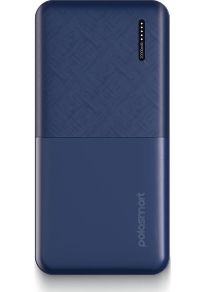 Polosmart Pbs132 Led Göstergeli 2 Usb 1 Pd Çıkışlı Taşınabilir Şarj Cihazı Powerbank Navy Lacivert