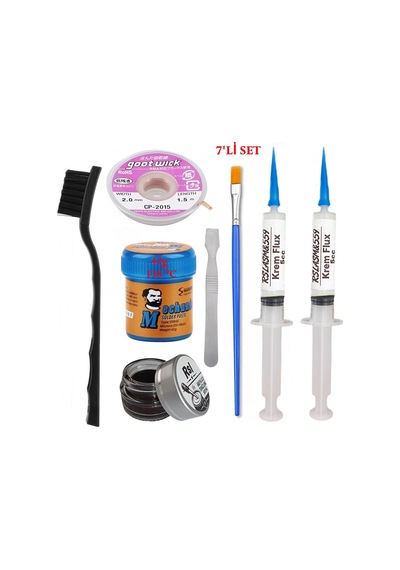 Kremlehim Mchanc 138 C 42gr Havya Uc Temizleyici Flux Lehim Toplama Cp-2015 Lehim Emme Teli Yardımcı Set02
