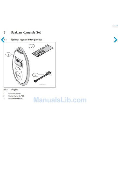 Bosch Therm Kablosuz Uzaktan Kumanda Tstat2