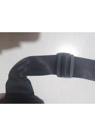 Dikey Slim Fit Telefon Ve Cüzdan Çantası 2 Bölmeli Ayarlanabilir Askılı Su Itici 600d Kumaş Emre Çanta Dikim Evi Siyah
