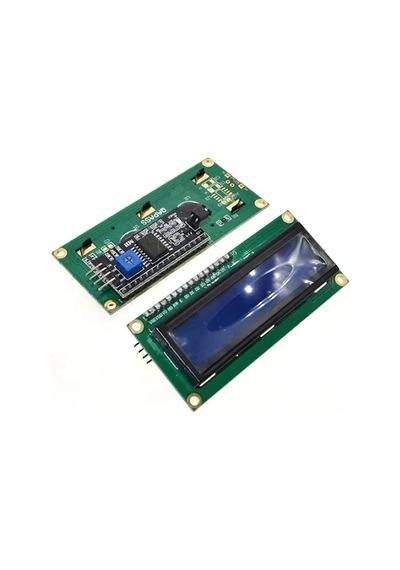 Lcd1602 Haberleşmeli Ara Yüz Kartlı Iıc/ı2c Mavi 5 Adet
