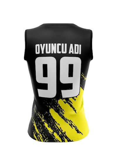 Acr Giyim Voleybol Forması Model 717 - Kişiye Özel İsim Ve Numara Yazılabilir, Dijital Baskı Tasarım Tek Üst